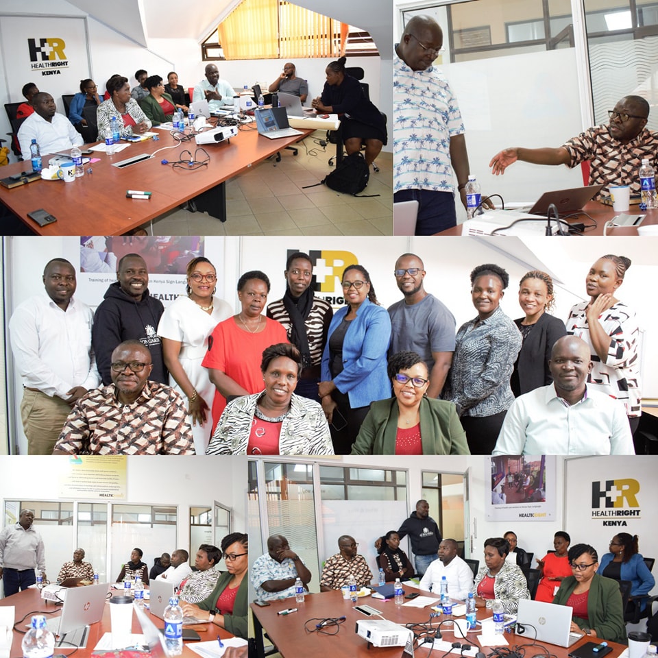 Social and Behavior Change Communication (SBCC) Training Session and HRK strategy Document Presentation