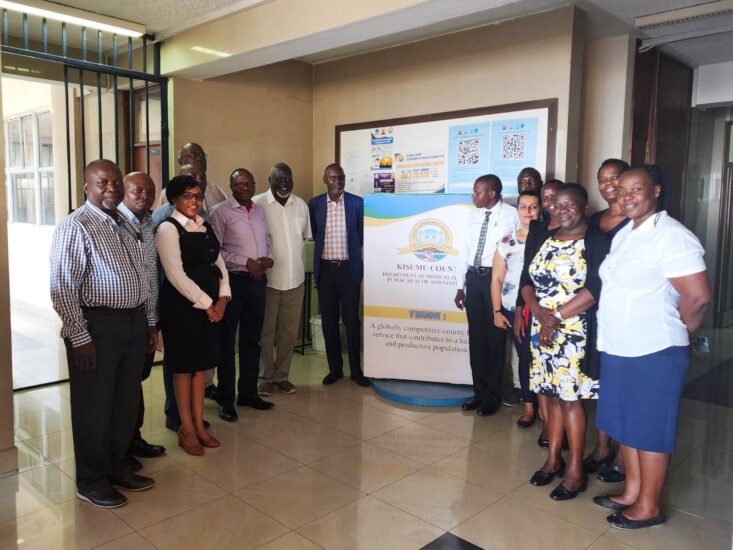 Meeting with CEC Health Kisumu County