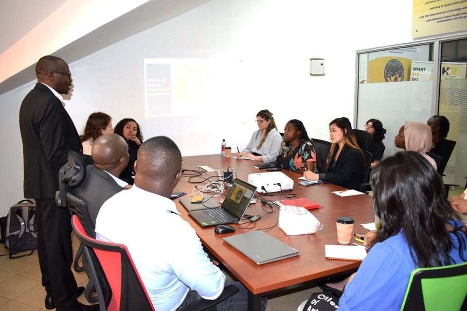 Healthright Kenya hosts students from different universities in USA